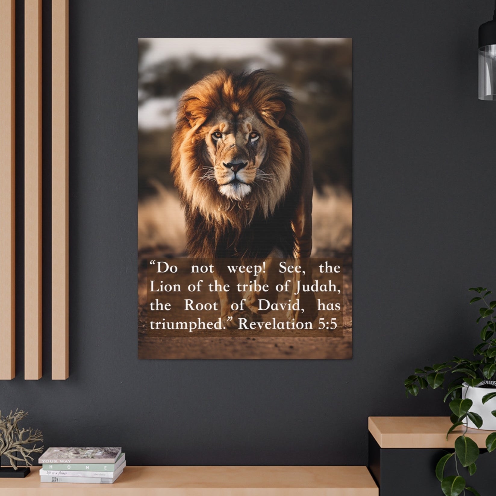 Lion of Judah canvas print