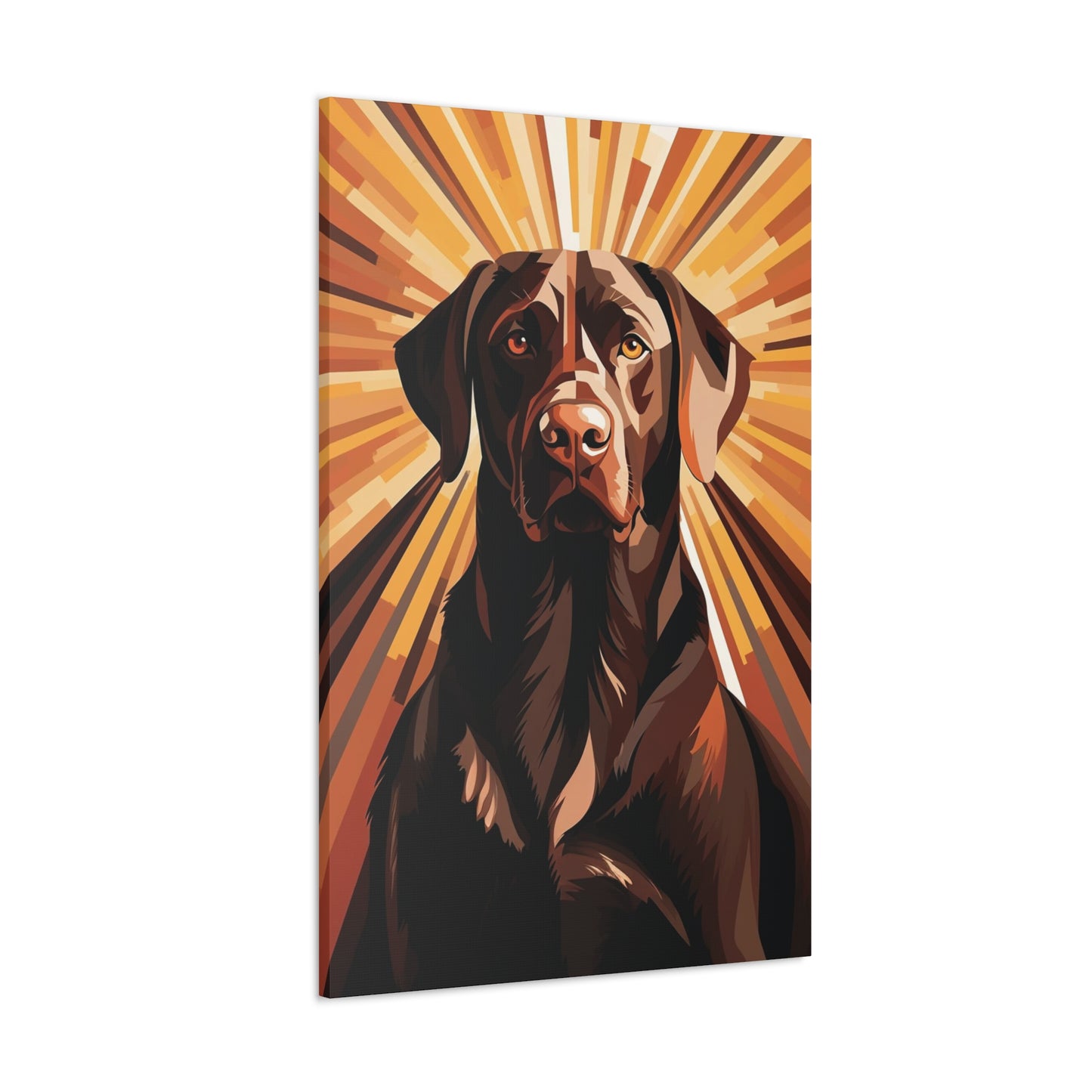 chocolate lab art deco decor gifts