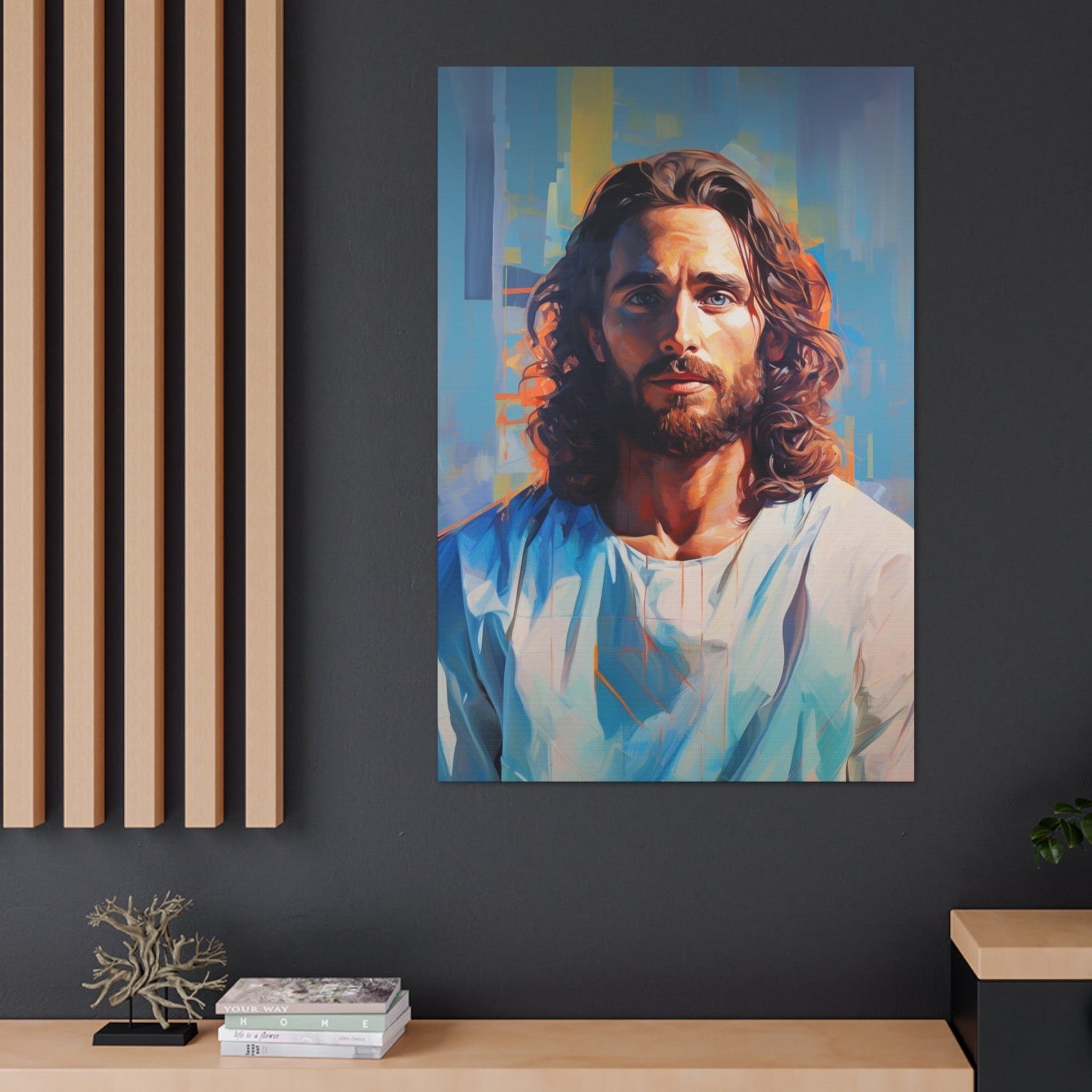 Jesus portrait wall decor