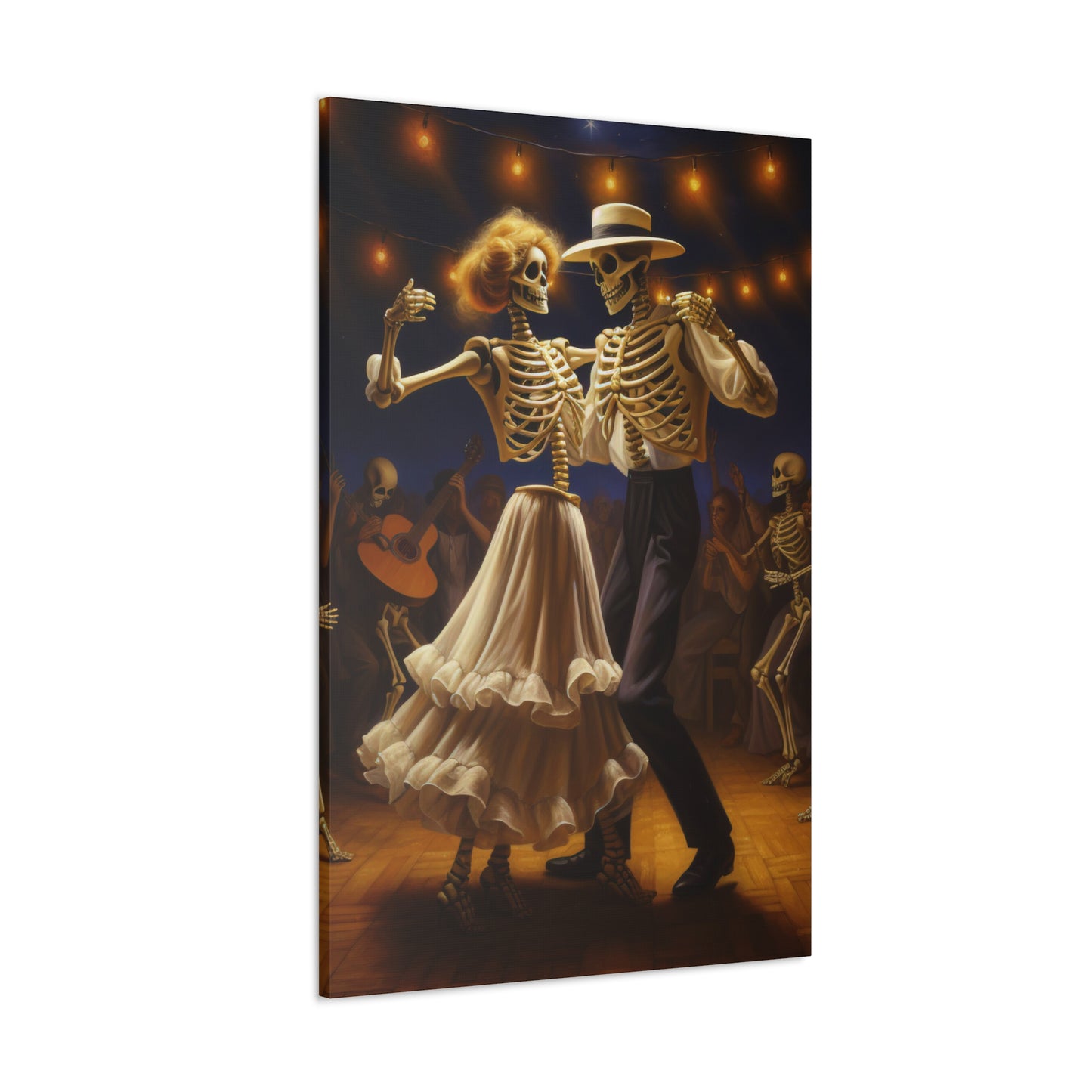 skeletons dancing halloween decor indoor