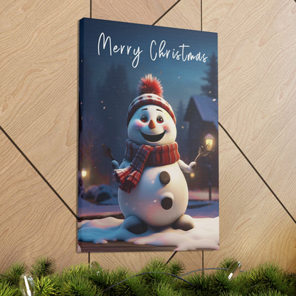 Christmas Snowman wall art