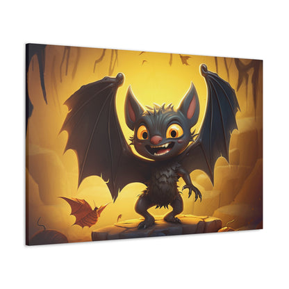 Halloween bat wall art