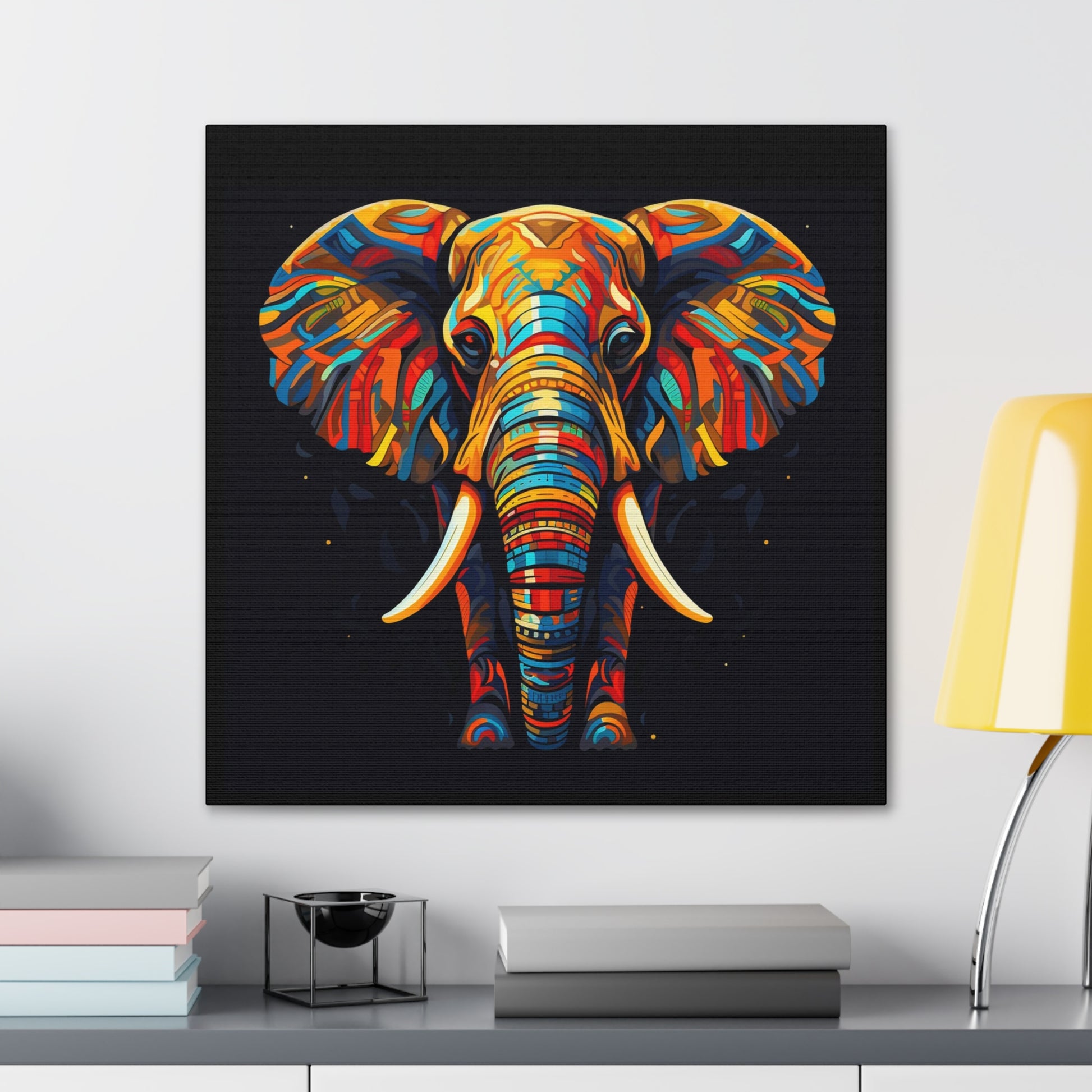 aesthetic elephant wall decor art