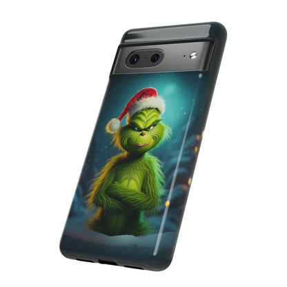The Grinch Tough Christmas Phone Case iPhone Samsung Galaxy Google Pixel Christmas Cell Phone Cases