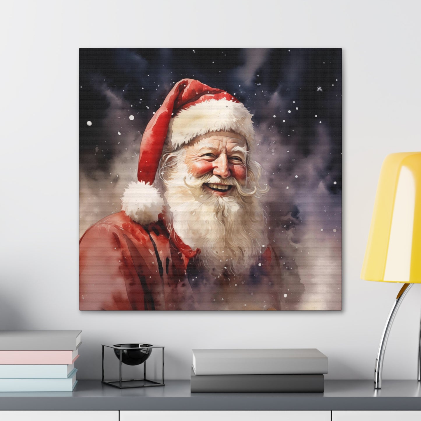 Santa Claus Christmas art print