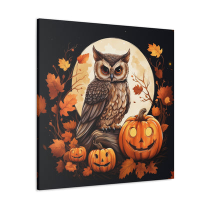 Halloween fall owl decor indoor
