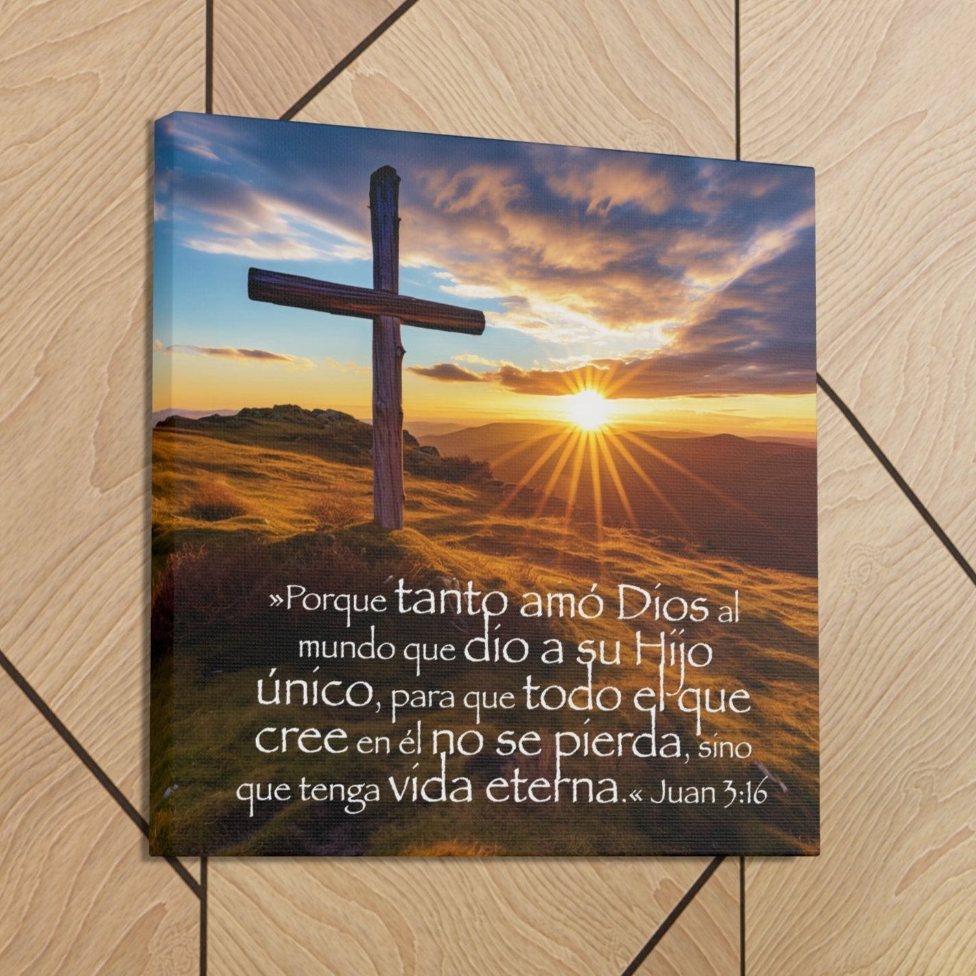 John 3:16 wall art gifts en espanol