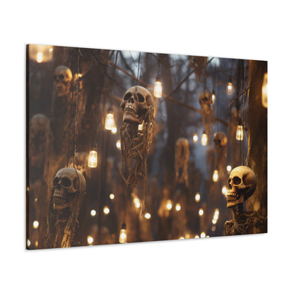 halloween skulls decor indoor