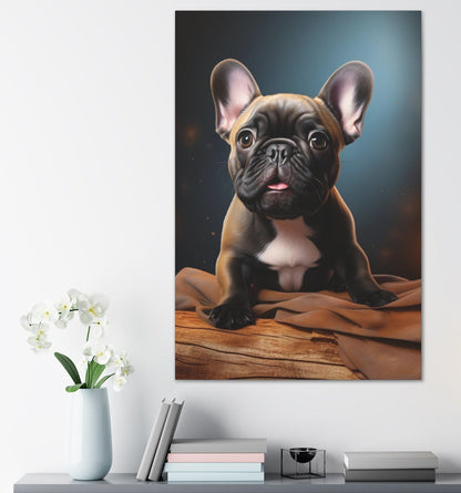 bulldog wall art