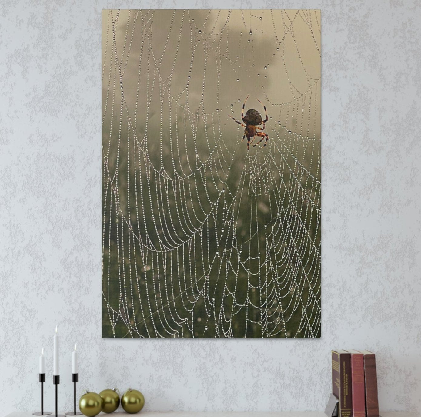 spider wall decor art