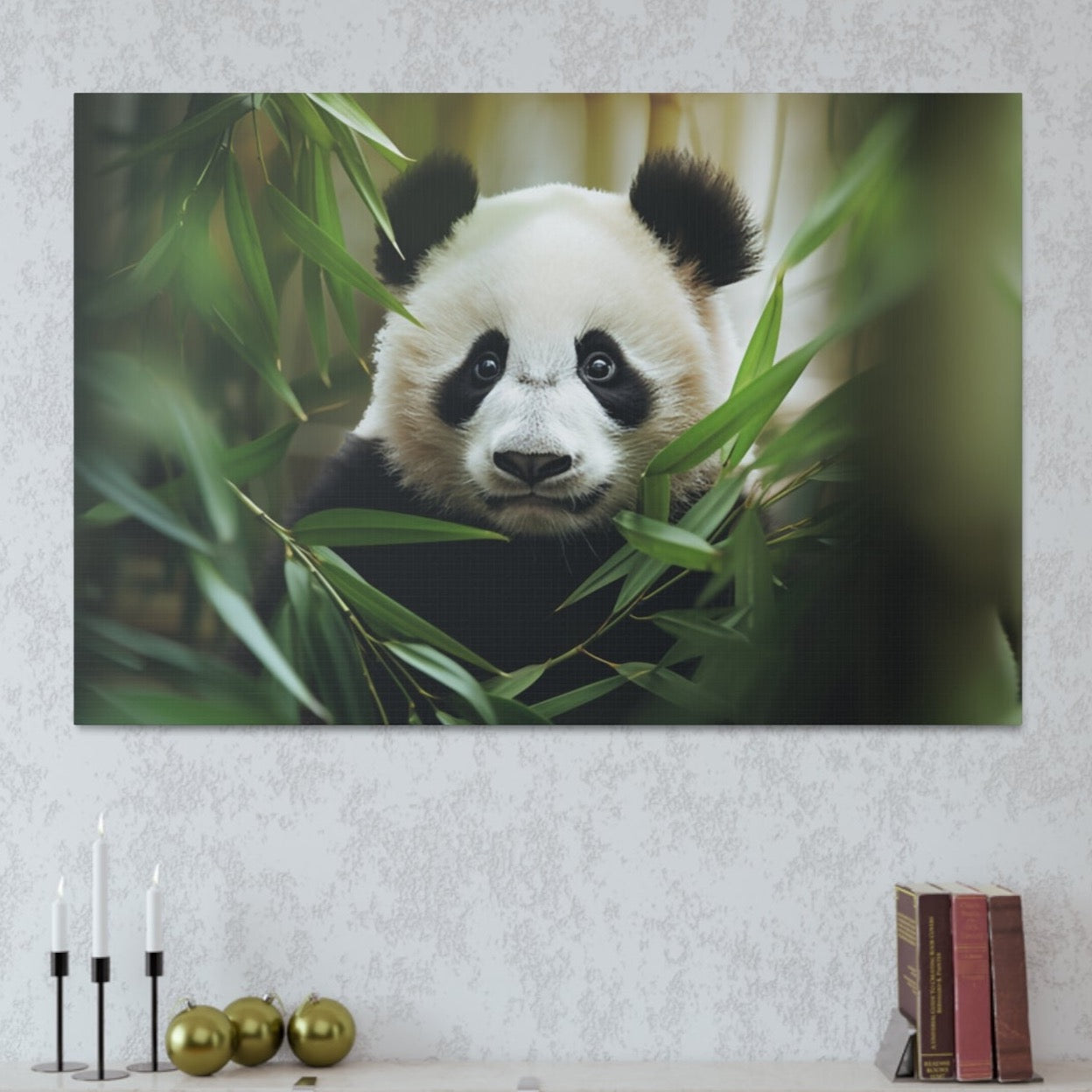 panda aesthetic wall decor, cute panda wall decor ideas