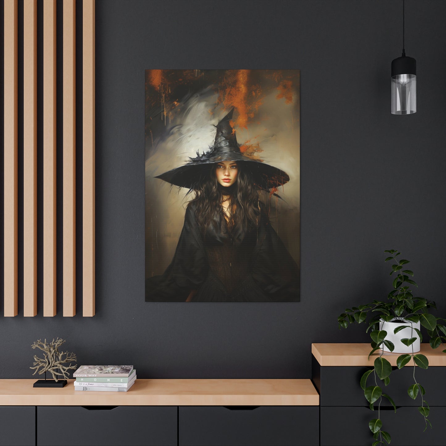 halloween witch decor indoor