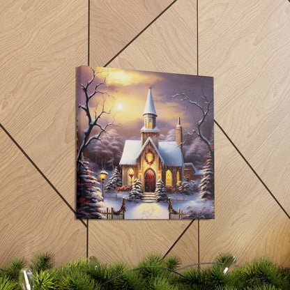 small town church Christmas decor gifts