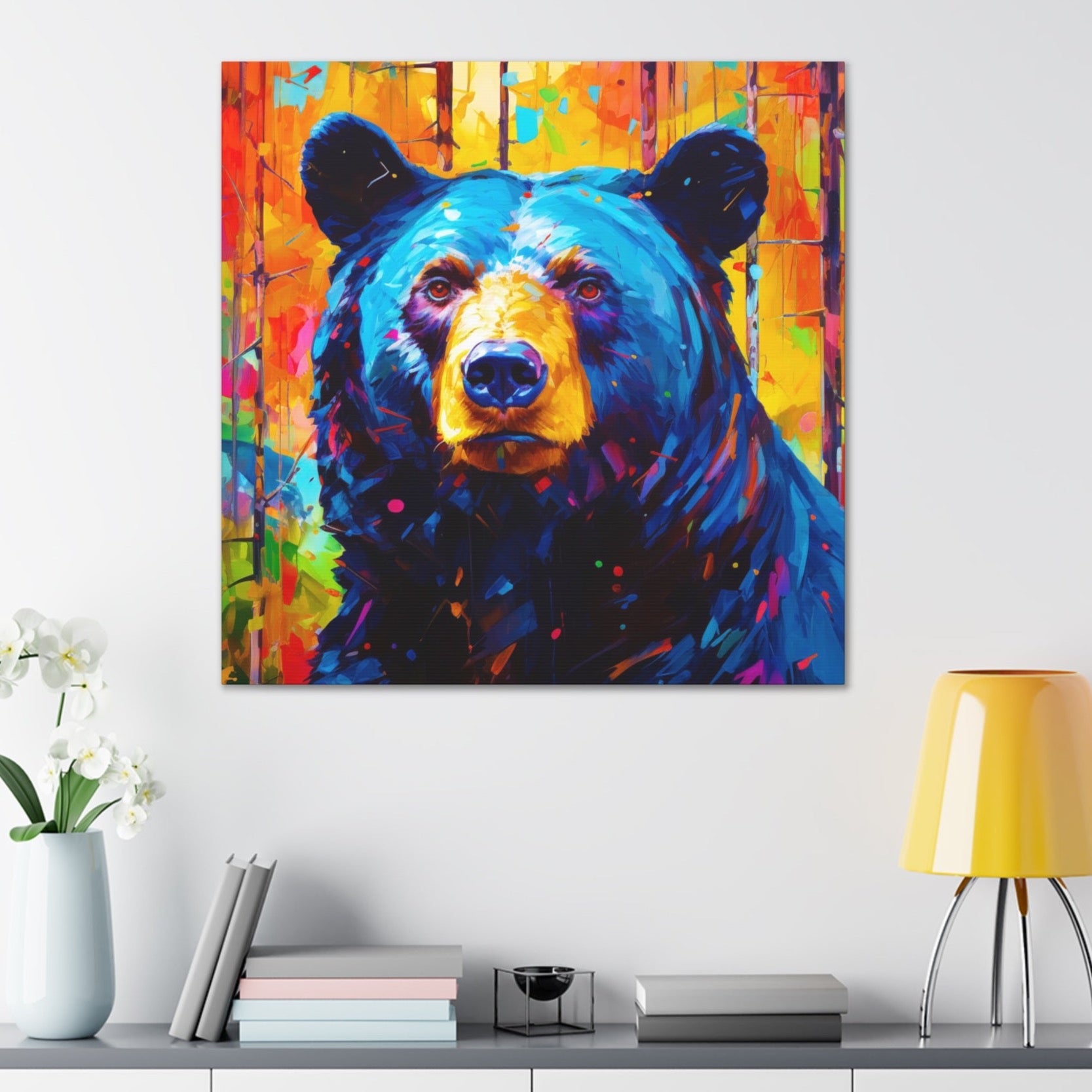 black bear wall decor, wall decor black bear