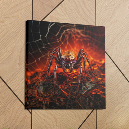 spooky spider art print