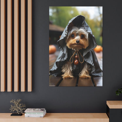 halloween Yorkshire Terrier canvas prints