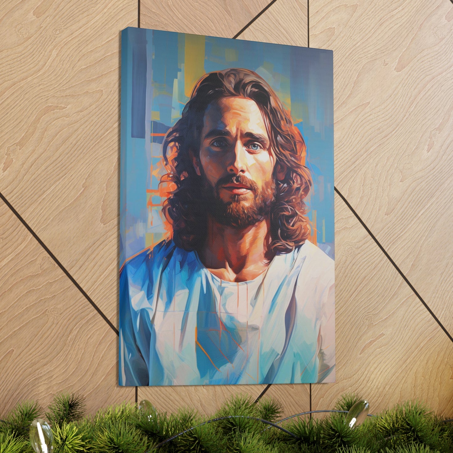 Christian canvas print gift