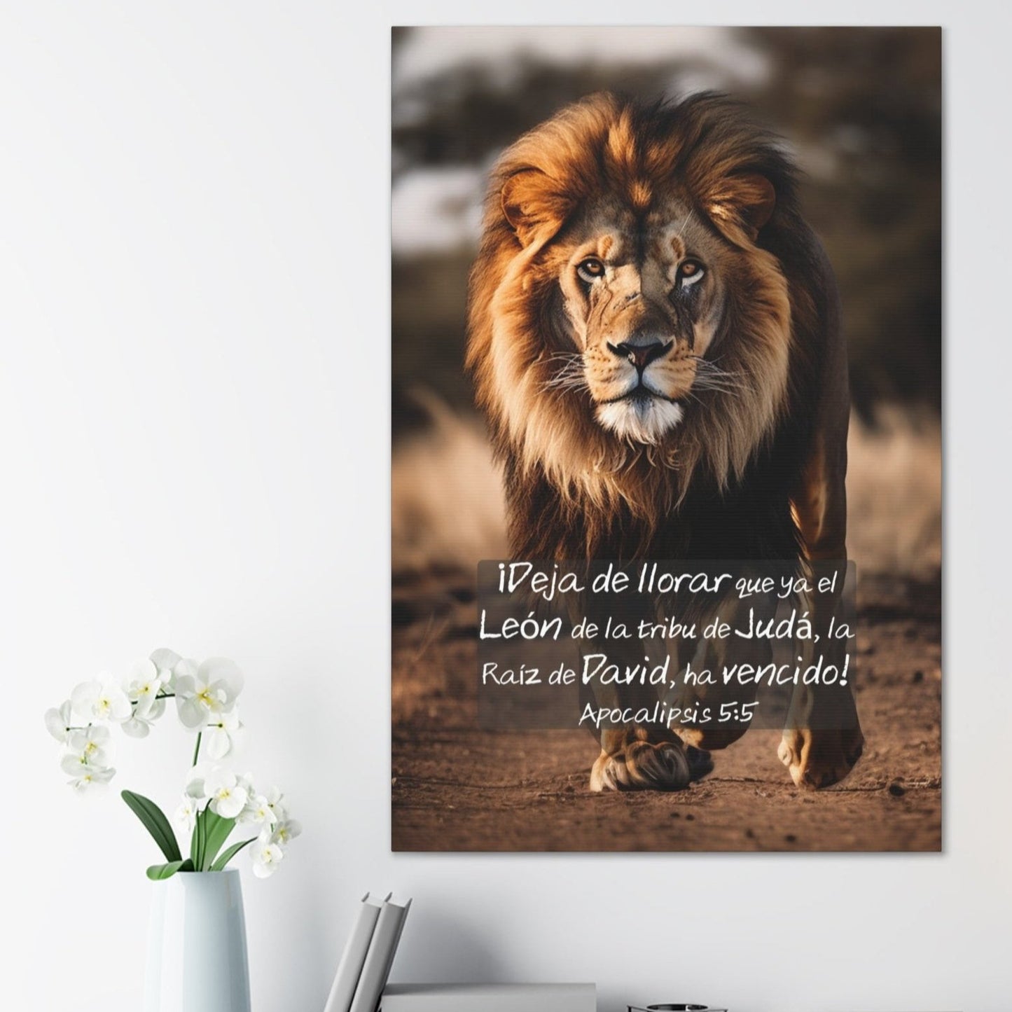 Revelation 5:5 scripture wall art