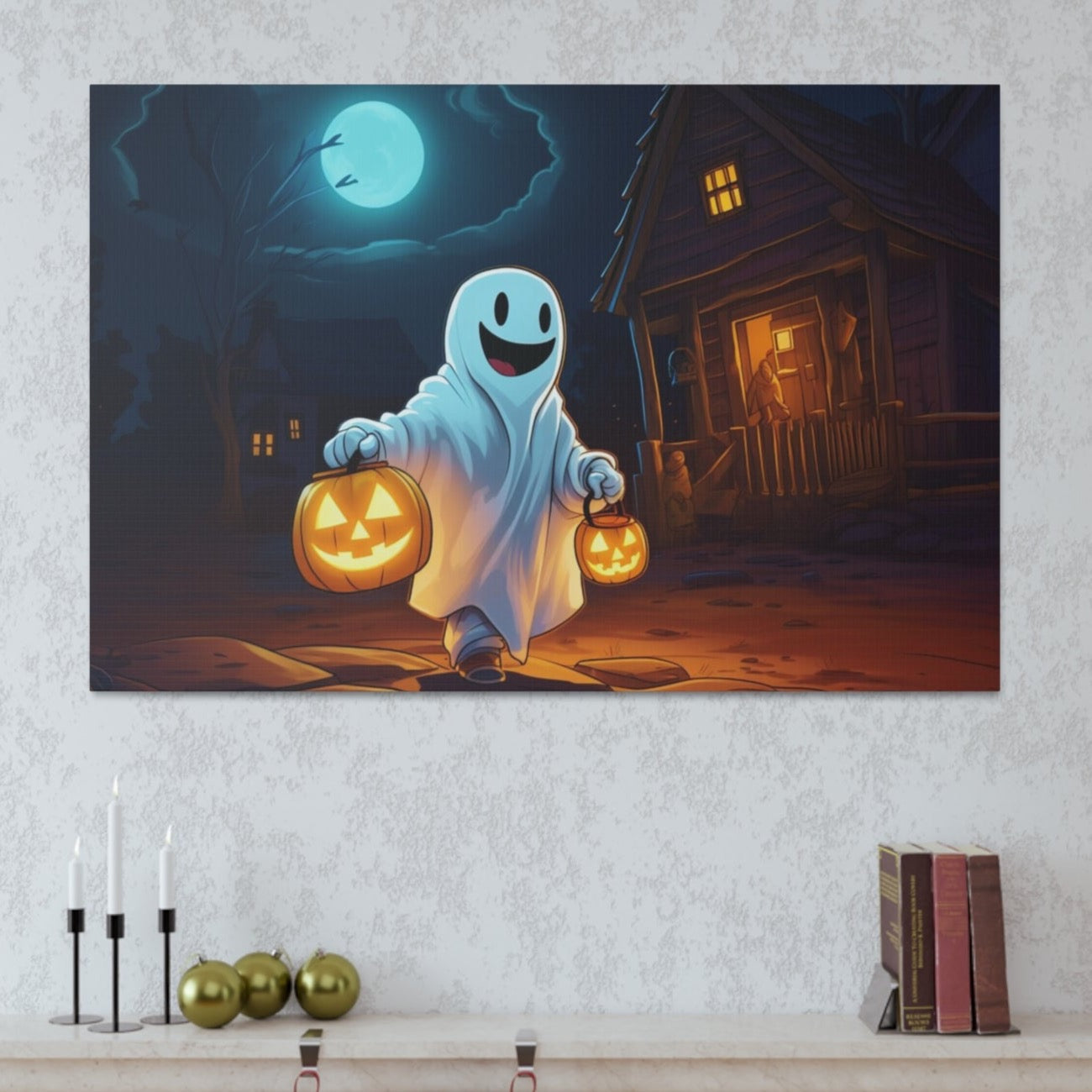 halloween ghost decor