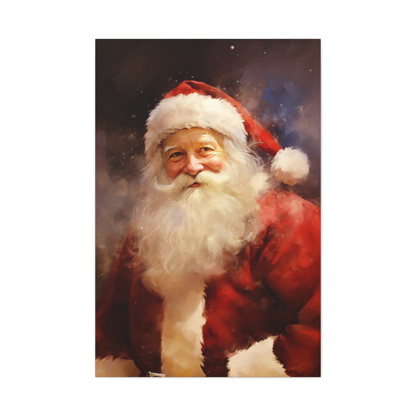 traditional Santa Claus canvas prints