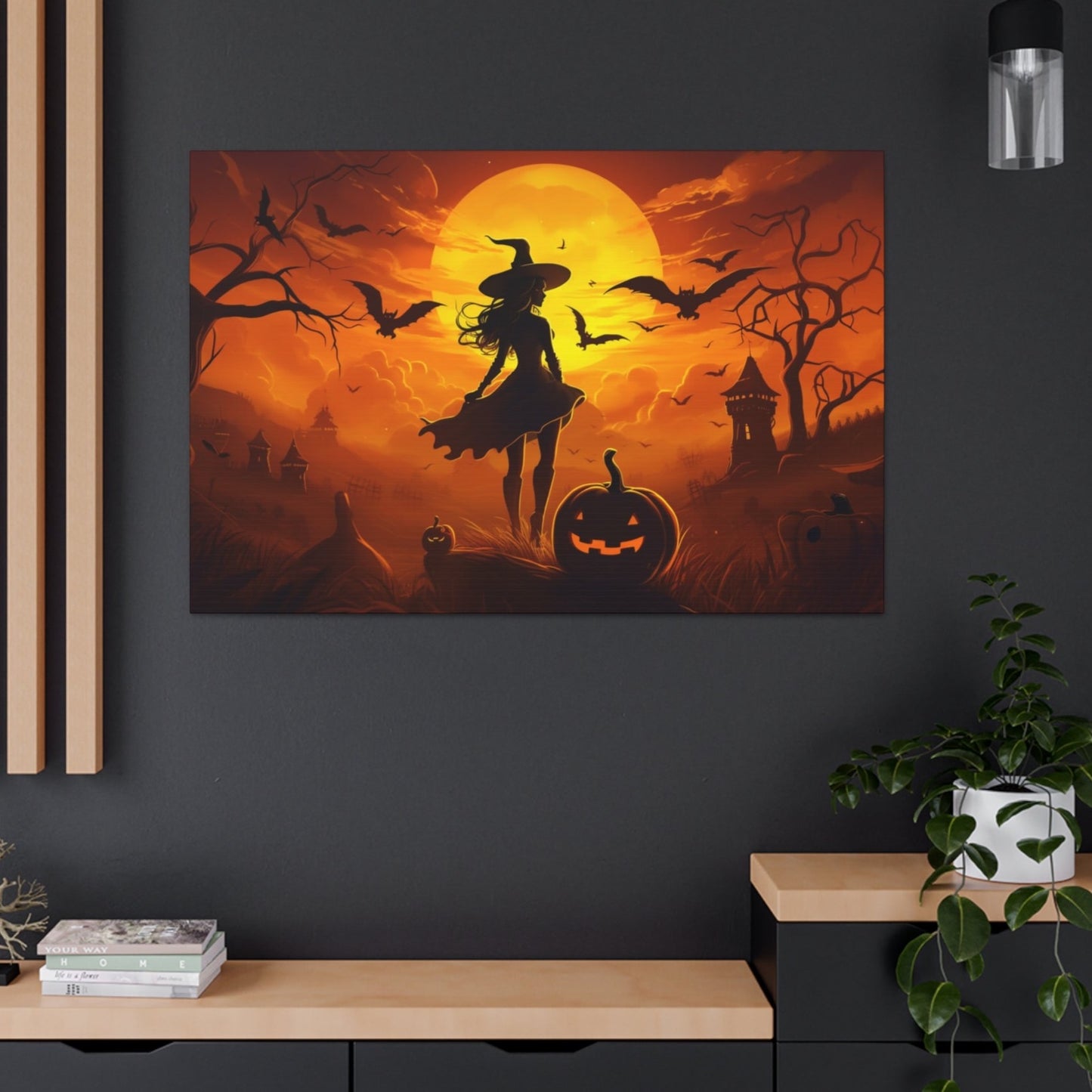 halloween decor indoor witches