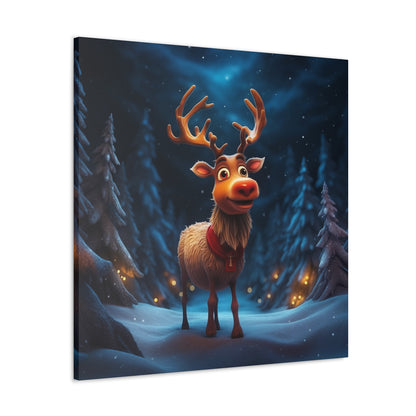 Christmas reindeer wall art prints