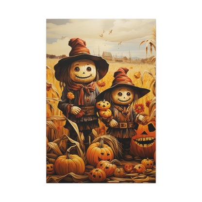 halloween pumpkins scarecrow