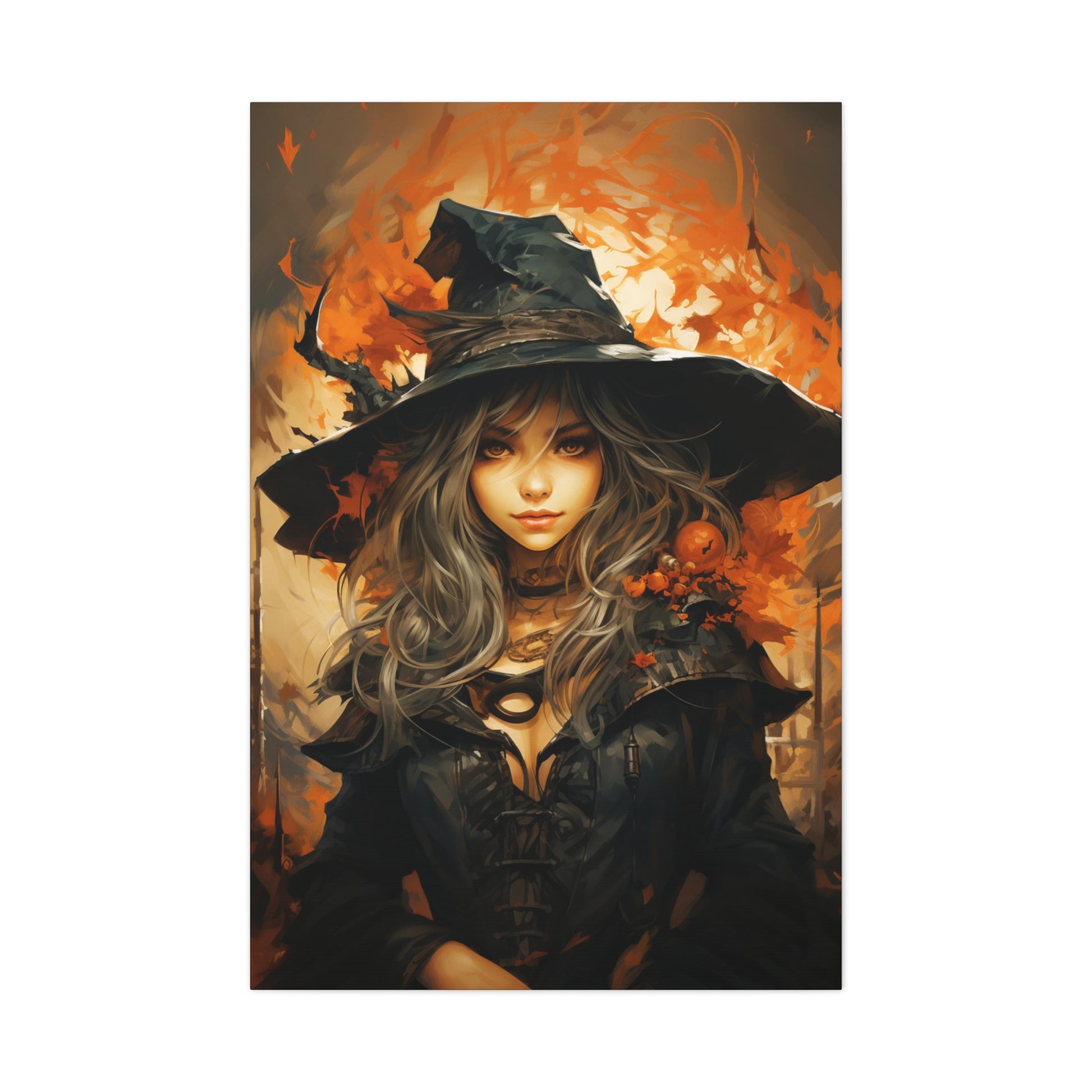 aesthetic witch wall decor, pretty witch wall decor art