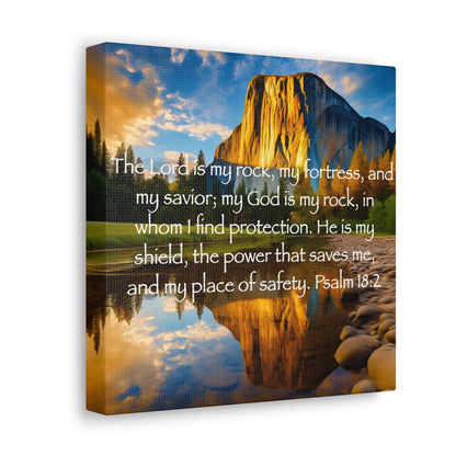 Christian art canvas painting, Christian aesthetic wall decor gifts mountains