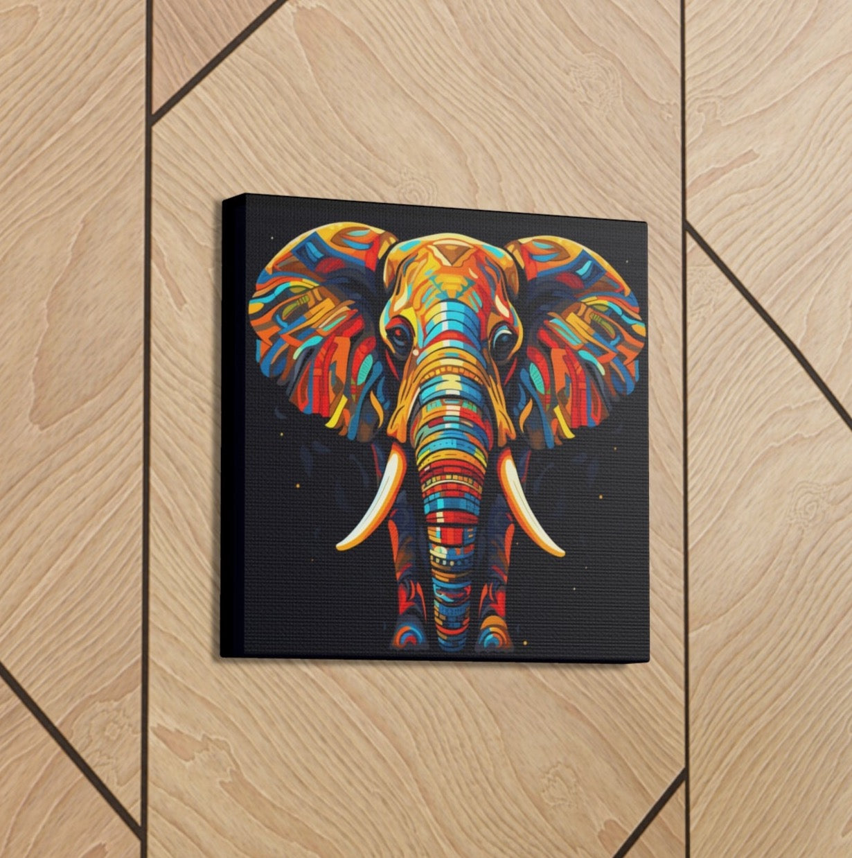 art deco elephant indoor decor