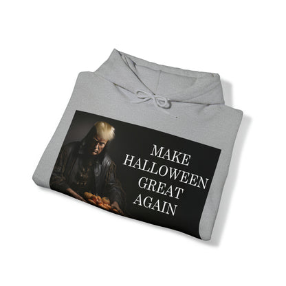 Donald Trump Hoodie Make Halloween Great Again Men's Women's Black Grey White Small Medium Large XL XXL XXL Halloween Hooded Sweatshirts