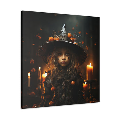 aesthetic halloween witch wall art, cute witch wall decor art
