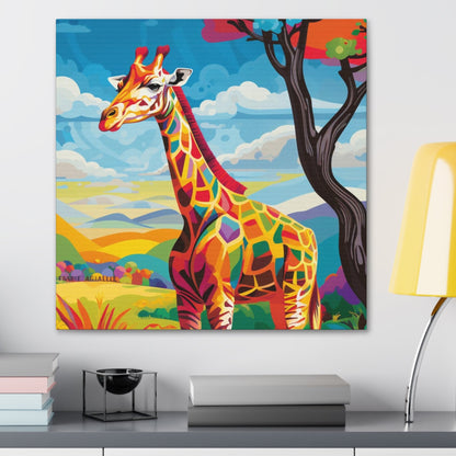 giraffe modern art wall decor