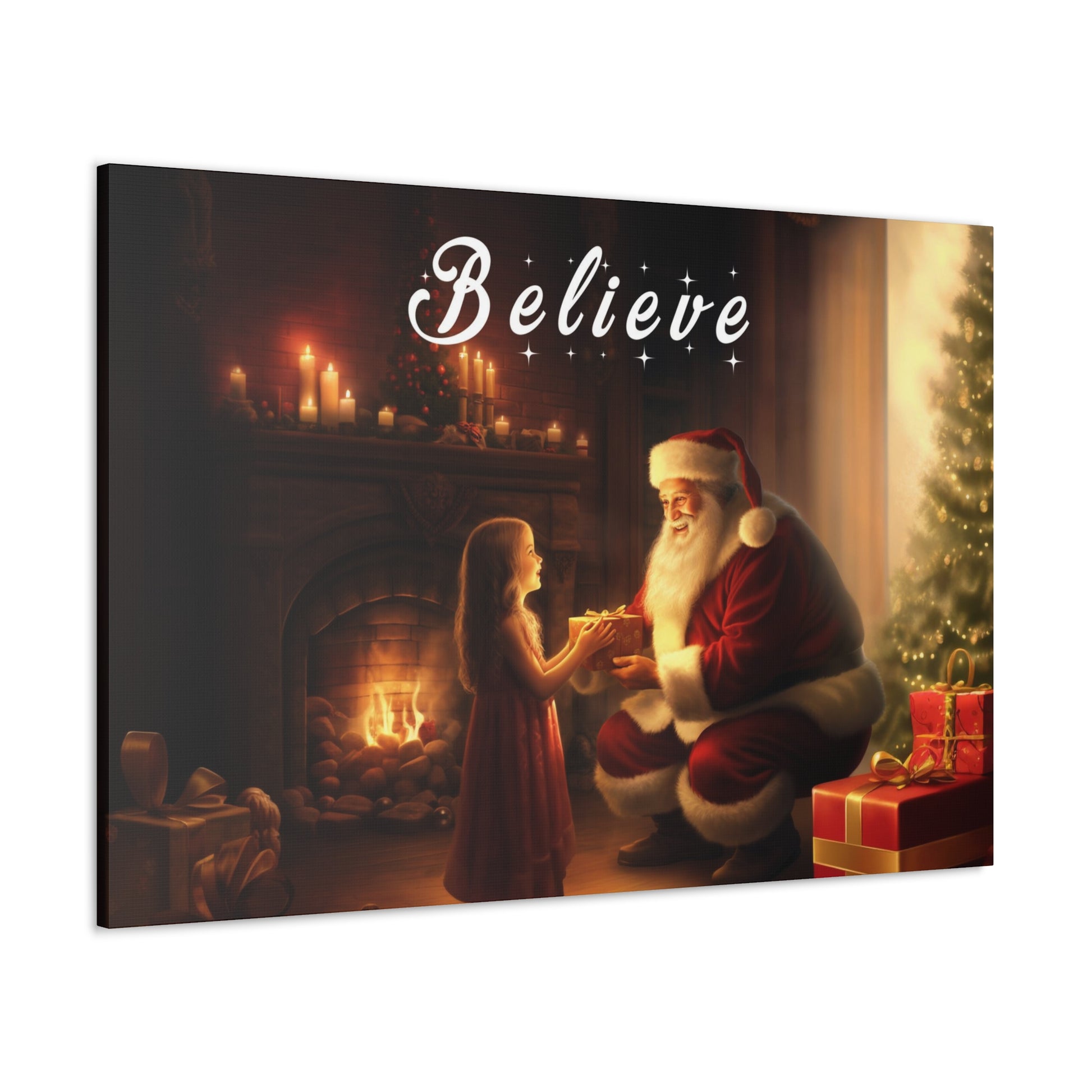 Santa Claus Wall Decor Art