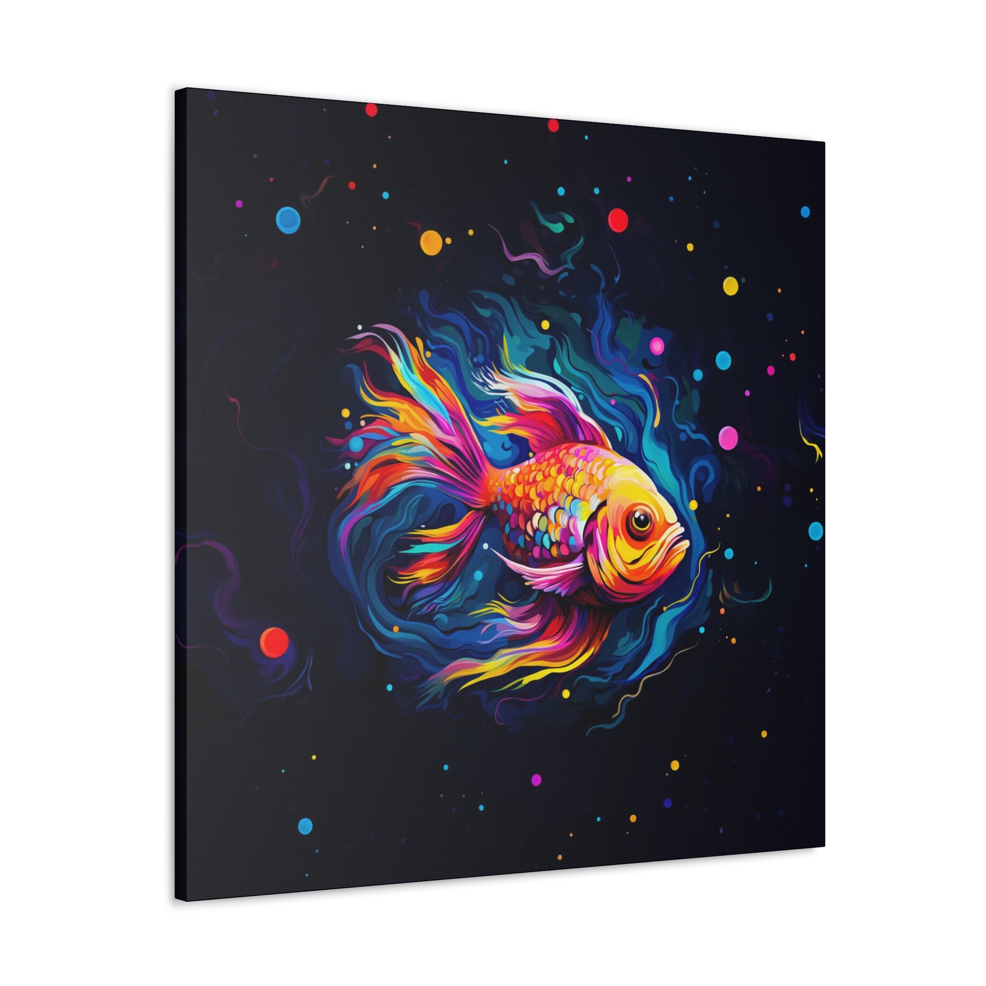 colorful tropical fish wall decor