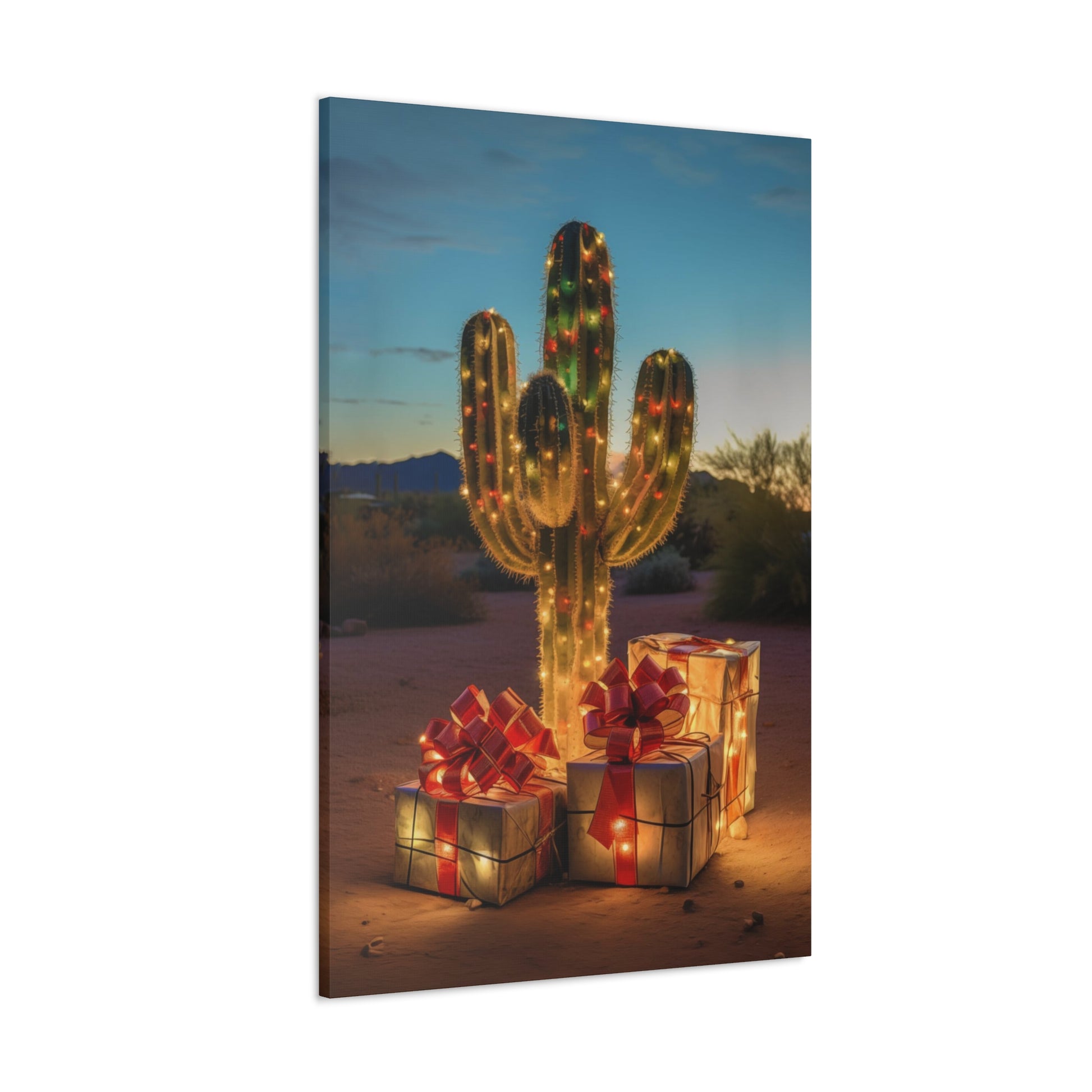 Saguaro Cactus Christmas Tree decor indoor