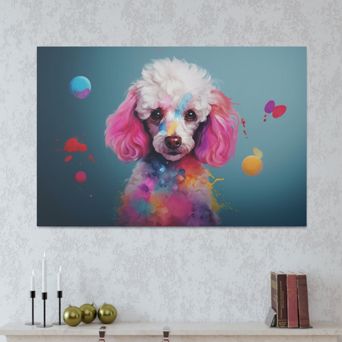 poodle modern art prints