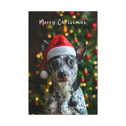 Australian Cattle Dog Christmas wall art ideas