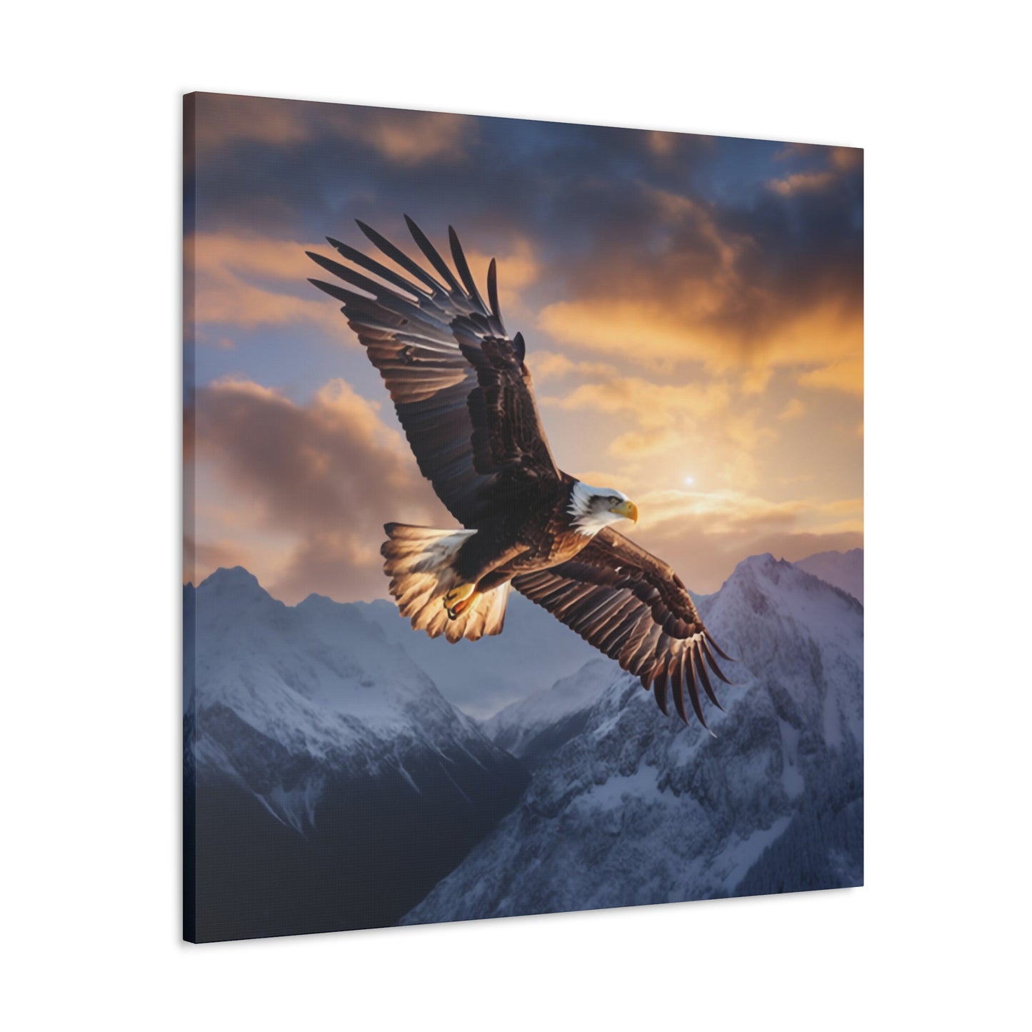 eagle canvas print