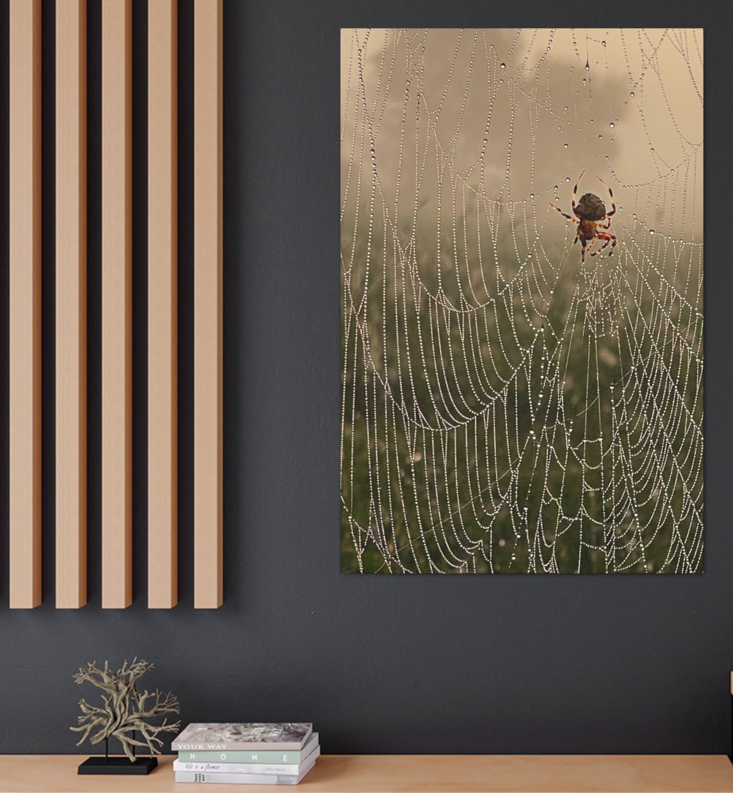 spider wall art