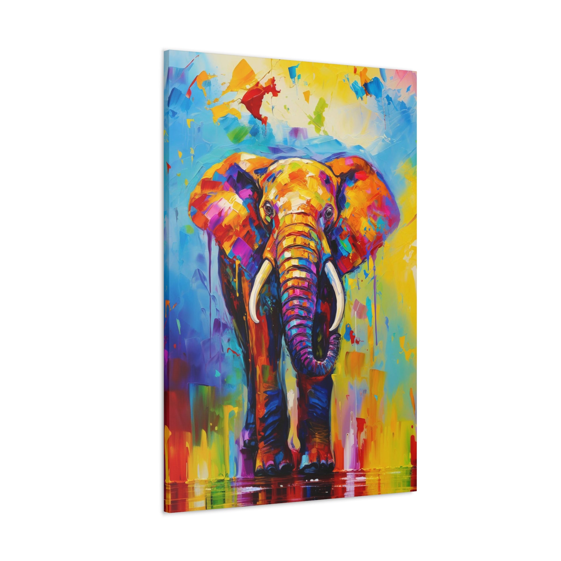 modern art elephant wall decor ideas