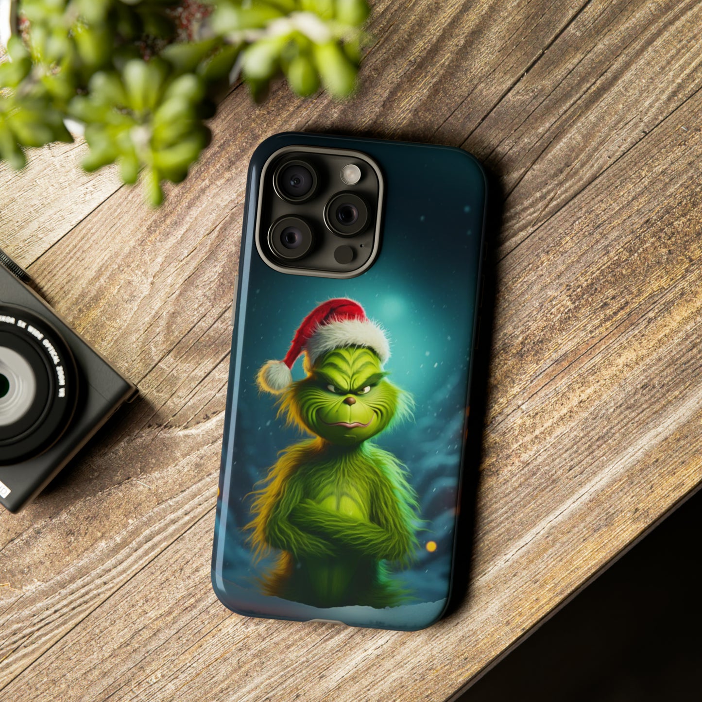 The Grinch Tough Christmas Phone Case iPhone Samsung Galaxy Google Pixel Christmas Cell Phone Cases