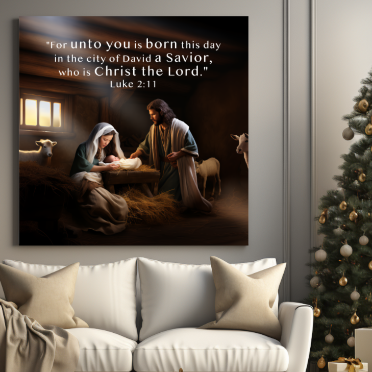 nativity wall decor art