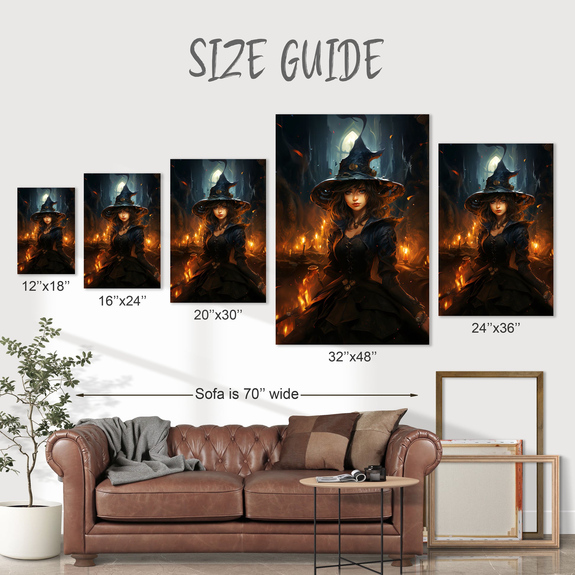 halloween wall decor ideas witches