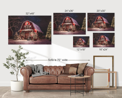 country barn red wall decor art prints