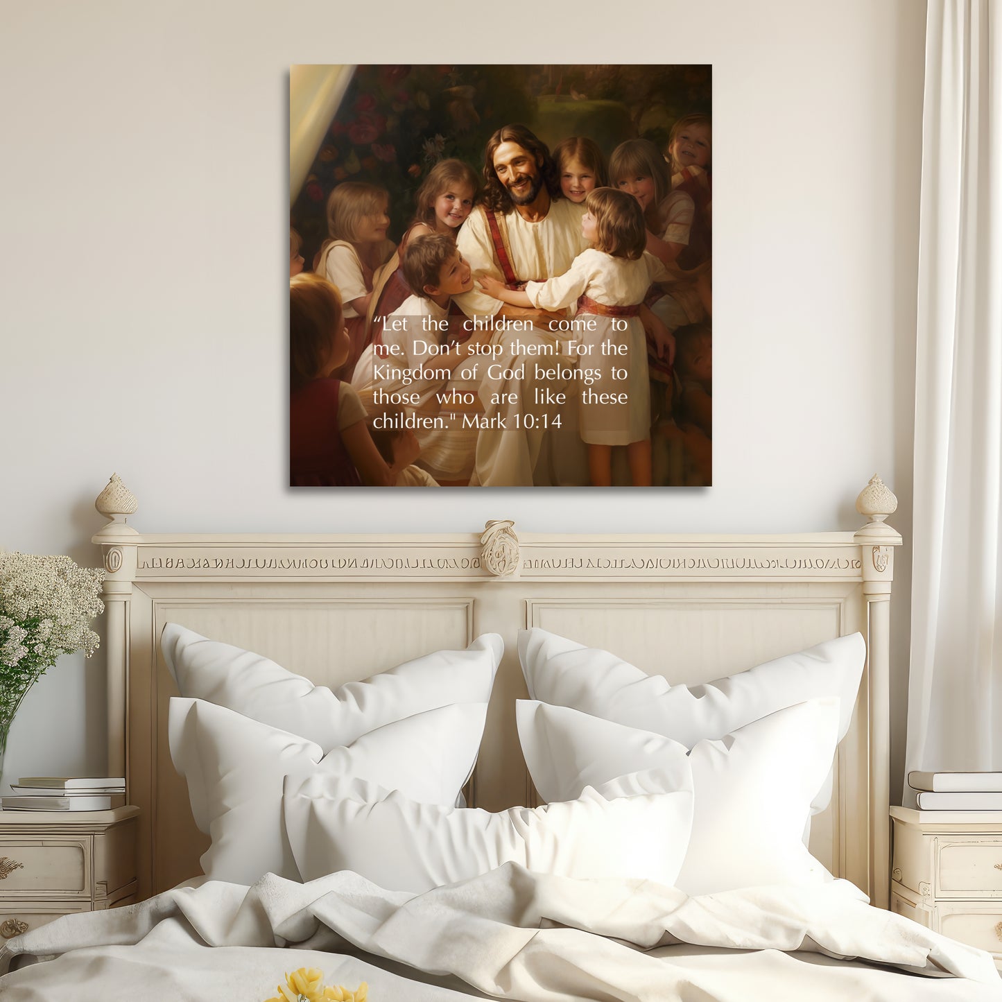 aesthetic Christian wall art gifts paintings, wall decor gifts for Christians