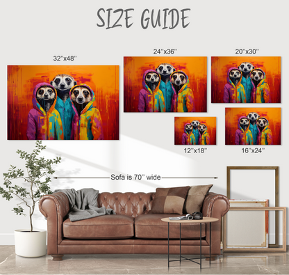 wildlife modern art wall decor