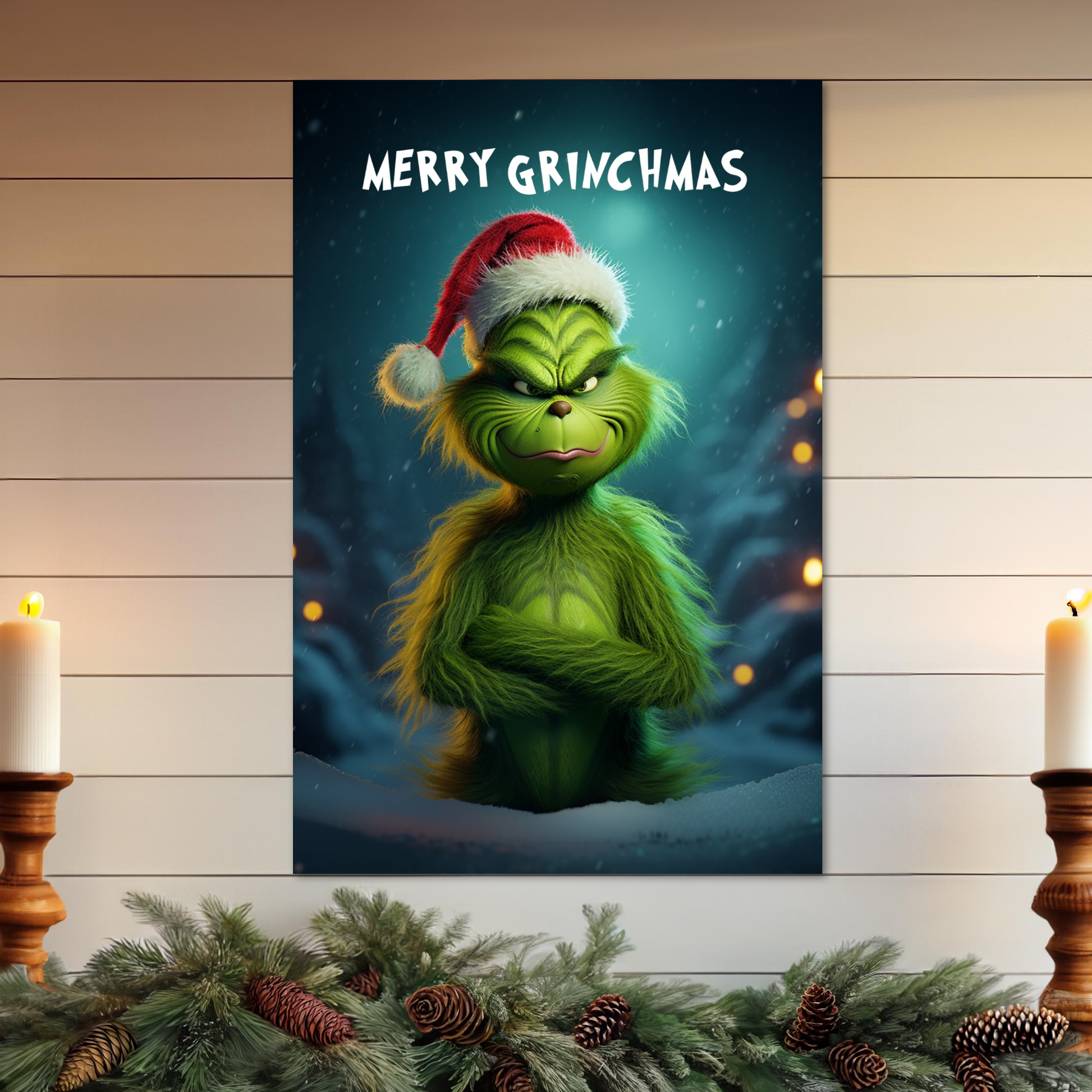 Grinch Merry Grinchmas decorations