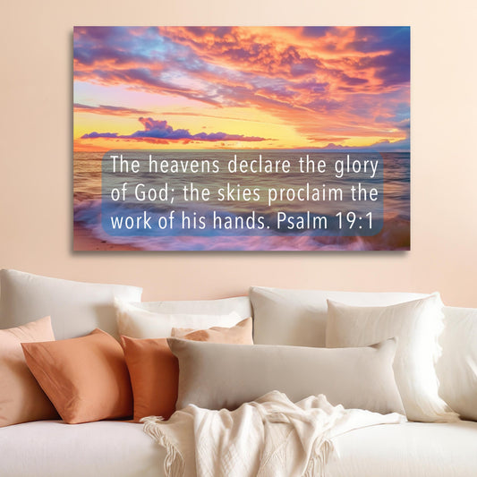 aesthetic Christian wall decor art gifts, Christian art canvas painting