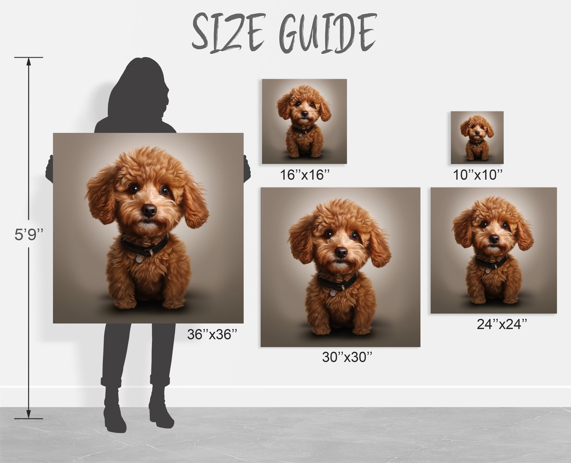 aesthetic poodle decor